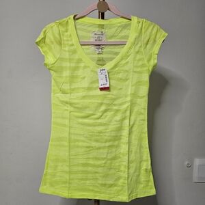 Bozzolo Neon Yellow Sheer Women's Tee